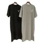 Oversized Short Sleeve T-Shirt Dress — Image 2