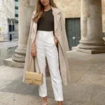 Formal Pleated High-Waisted Pants — Image 2
