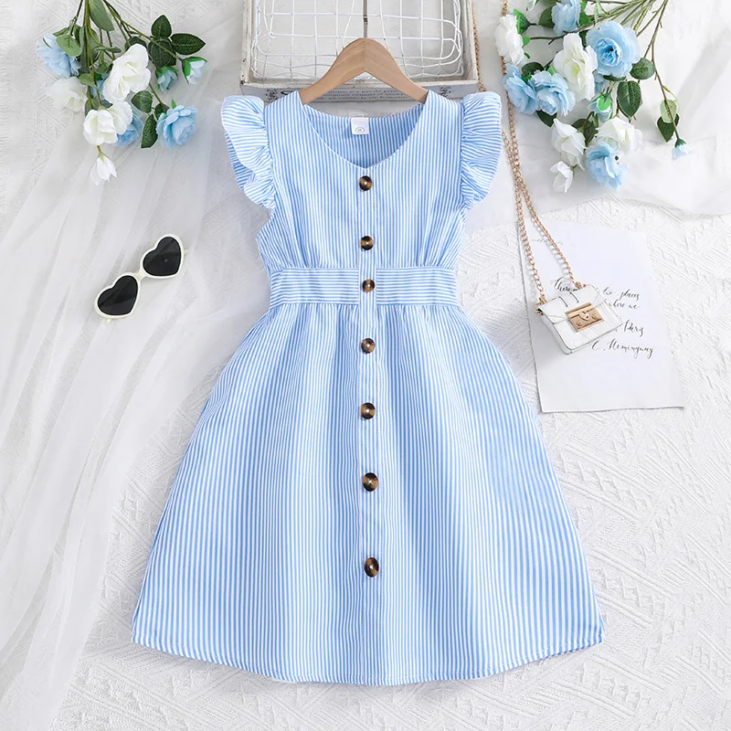 Bright-Colored Dress for Older Girls