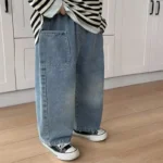 Kids' Solid Autumn Pants