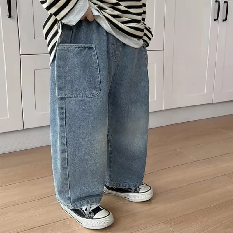 Kids' Solid Autumn Pants