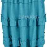 Gothic-Style Skirt with Asymmetric Ruffles — Image 3