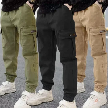 Boys' Casual Autumn Long Pants