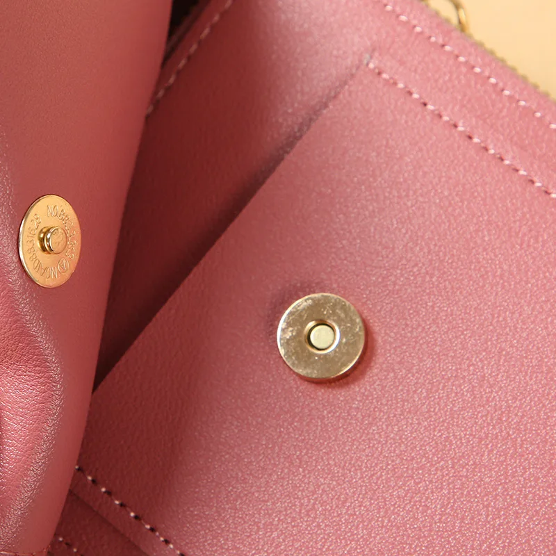 Leather Phone Wallet with Touchscreen Window