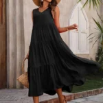 Elegant Yellow Summer Dress — Image 5