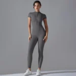 Short Suit with Zipper