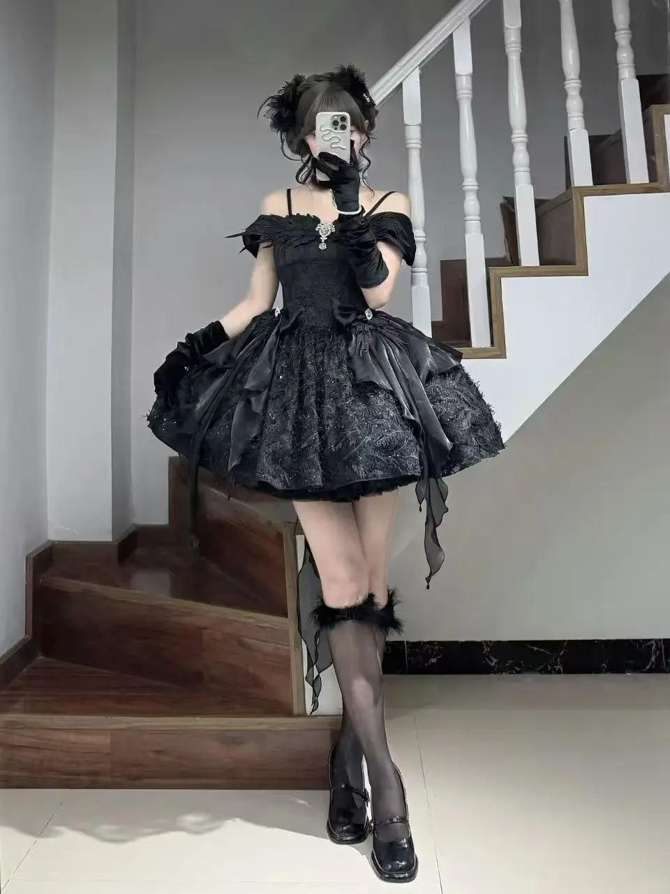 Mesh Short Skirt — Image 10