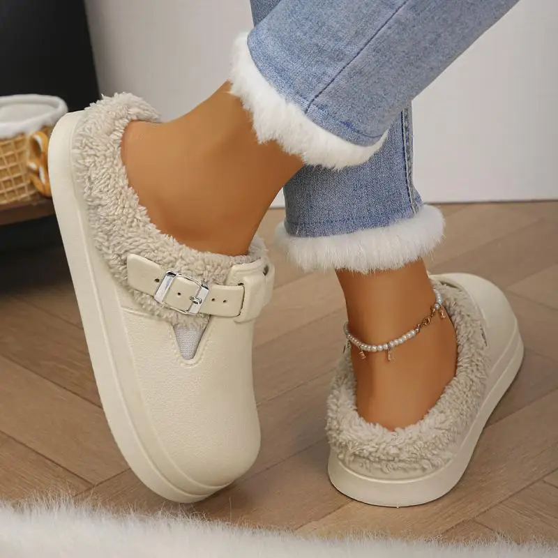 Women's Winter Slippers with Soft Fur