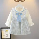 Girls' Oversized Long Sleeve Dress — Image 2