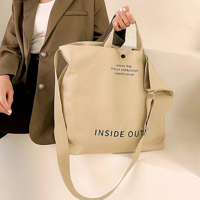 Fabric Shoulder Bag for Shopping