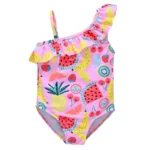 Girls' Fruit Print Swimsuit — Image 2