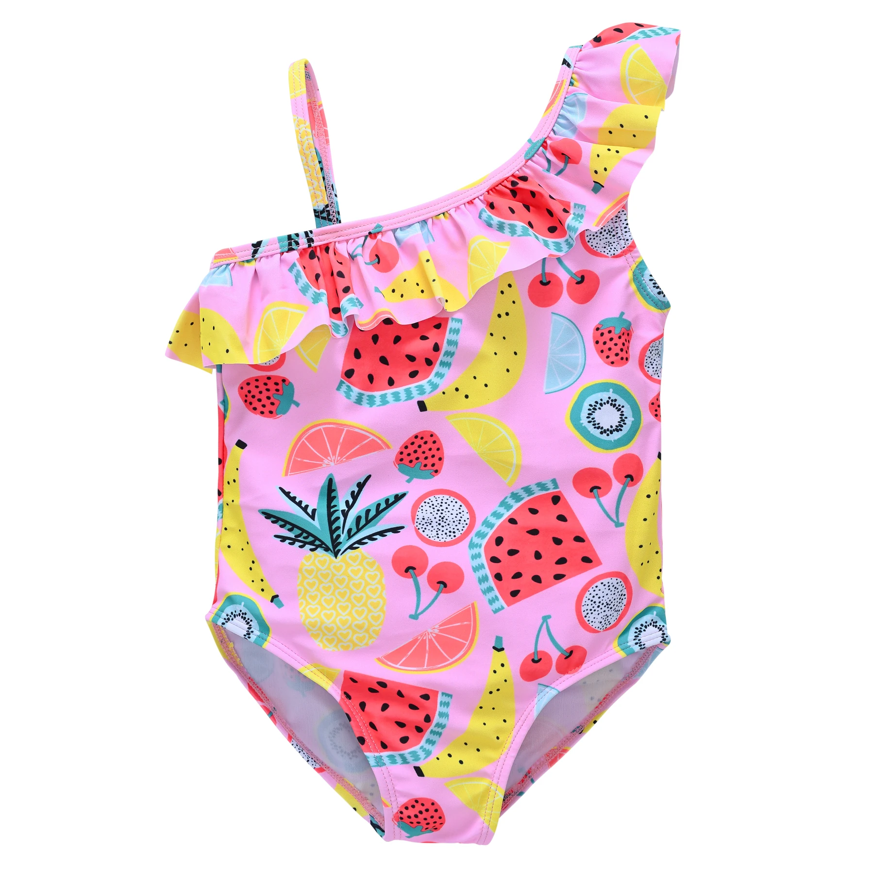 Girls' Fruit Print Swimsuit