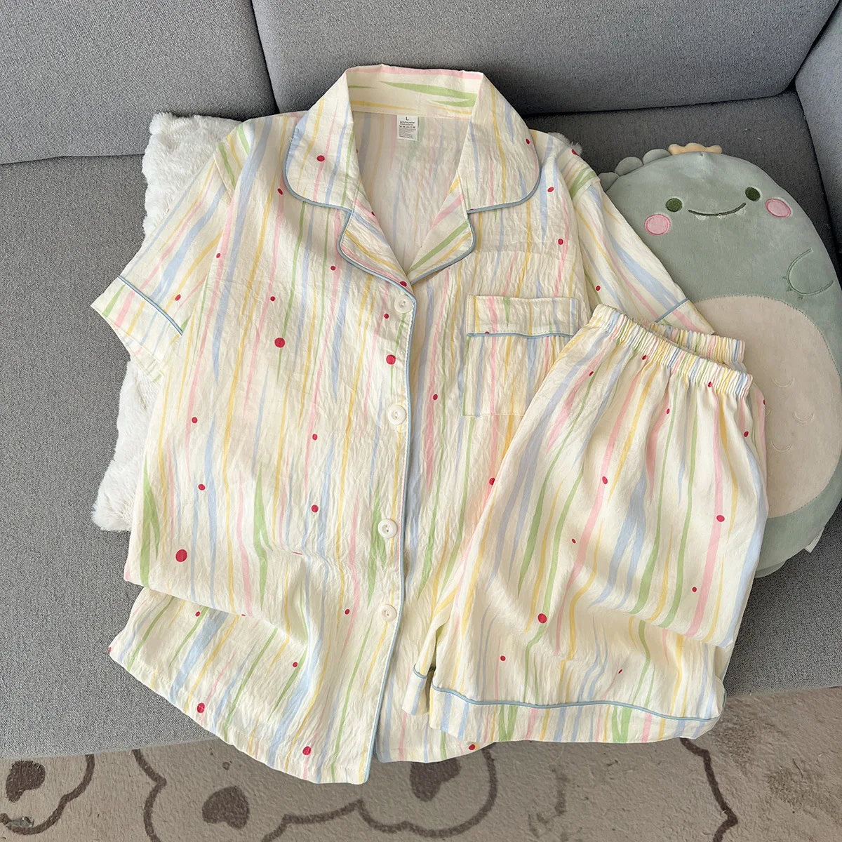 Cartoon Summer Pajamas