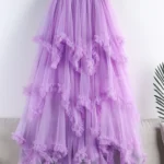 Long Tulle Tutu Skirt for Summer