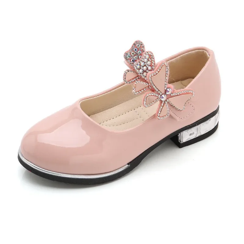 Girls' Leather Party Shoes