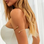 Metal Water Drop Arm Bracelet — Image 2