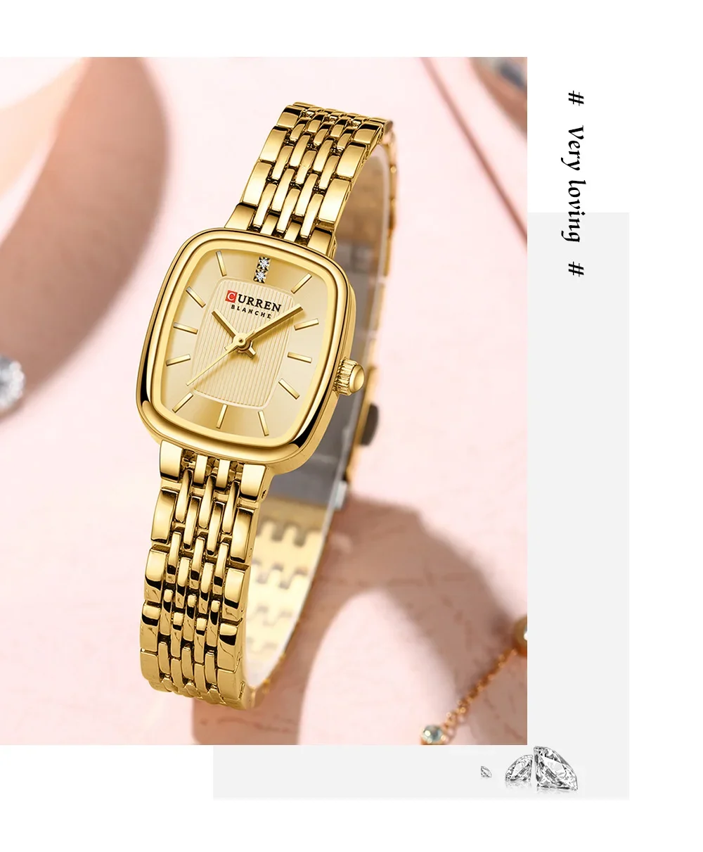 Casual Stainless Steel Watch