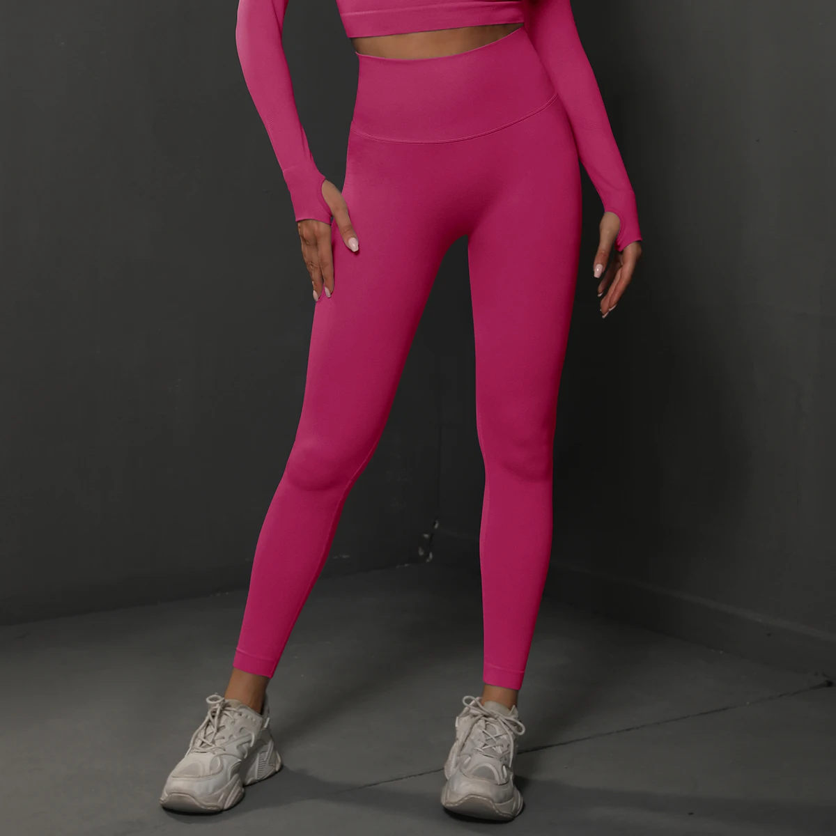 Seamless High-Waisted Leggings