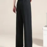 Silky-Feel Wide-Leg Pants — Image 2