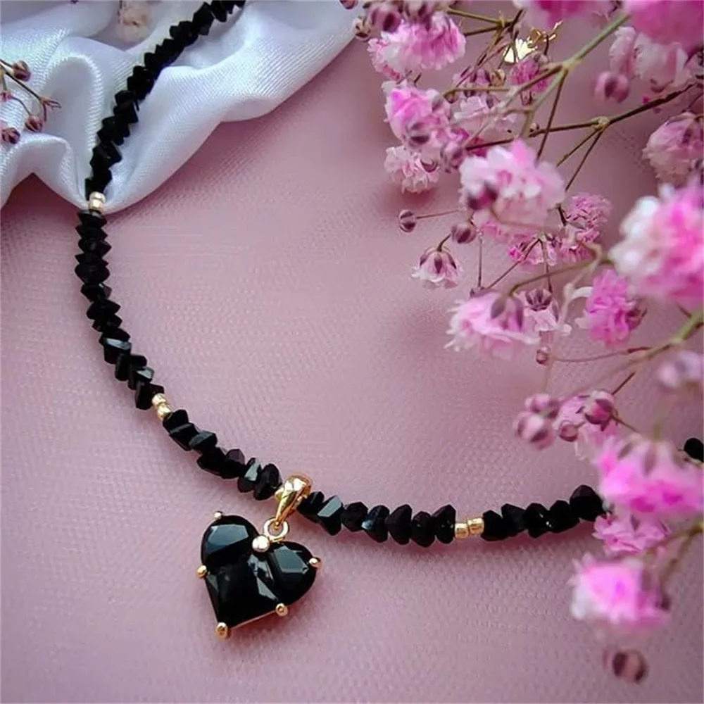 Zircon Heart Necklace