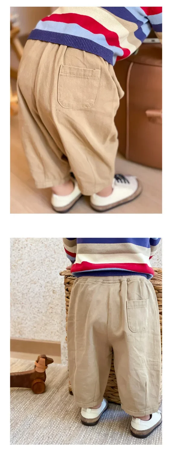 Kids' Soft Solid Pants