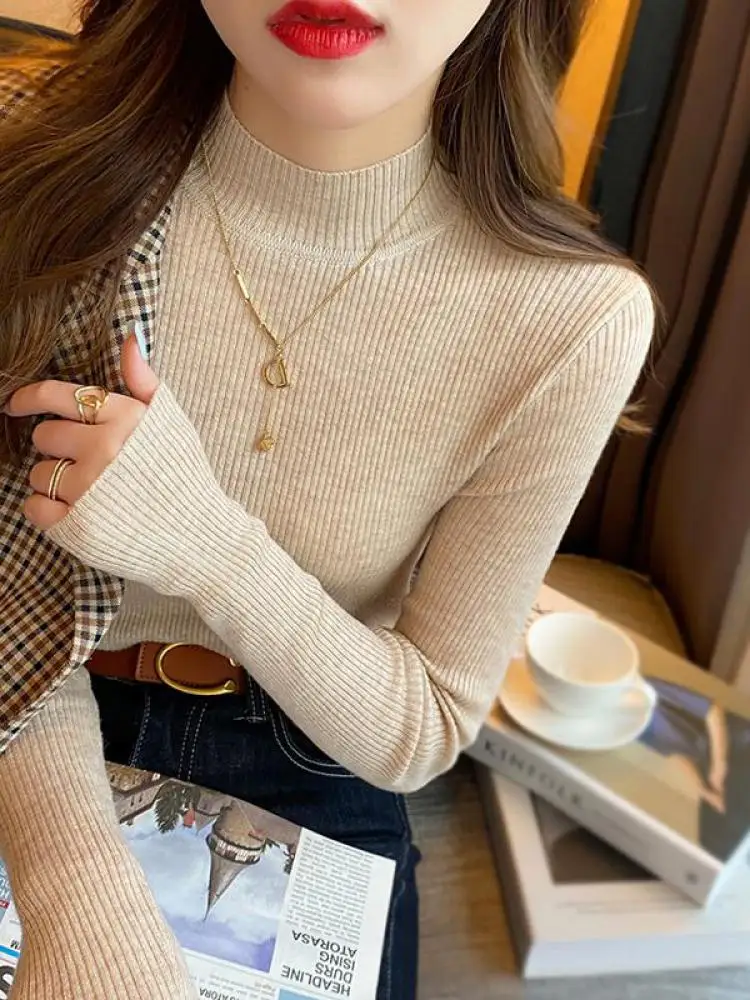 Vintage Solid Winter Sweater