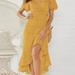 Floral Maxi Beach Dress — Image 3