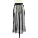 Long Sheer Mesh Summer Skirt — Image 4