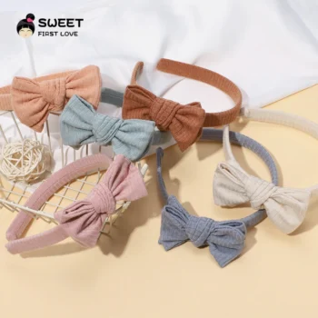 Newborn Solid Hair Accessory with Bow