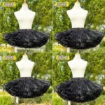 Mesh Short Skirt — Image 3