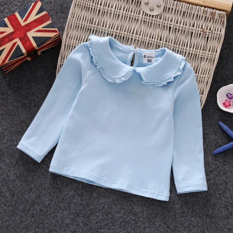 Girls' Lace Cotton Top