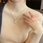 Elegant Knitted Sweater — Image 3