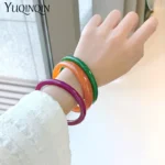 Set of 3 Classic Acrylic Bangles — Image 3