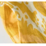 Ankle-Length Printed Wide-Leg Pants with Elastic Waist — Image 5