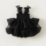 فستان توتو أسود أنيق للبنات — صورة 2