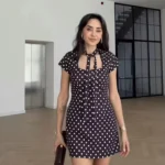 Casual Polka Dot Mini Dress — Image 3