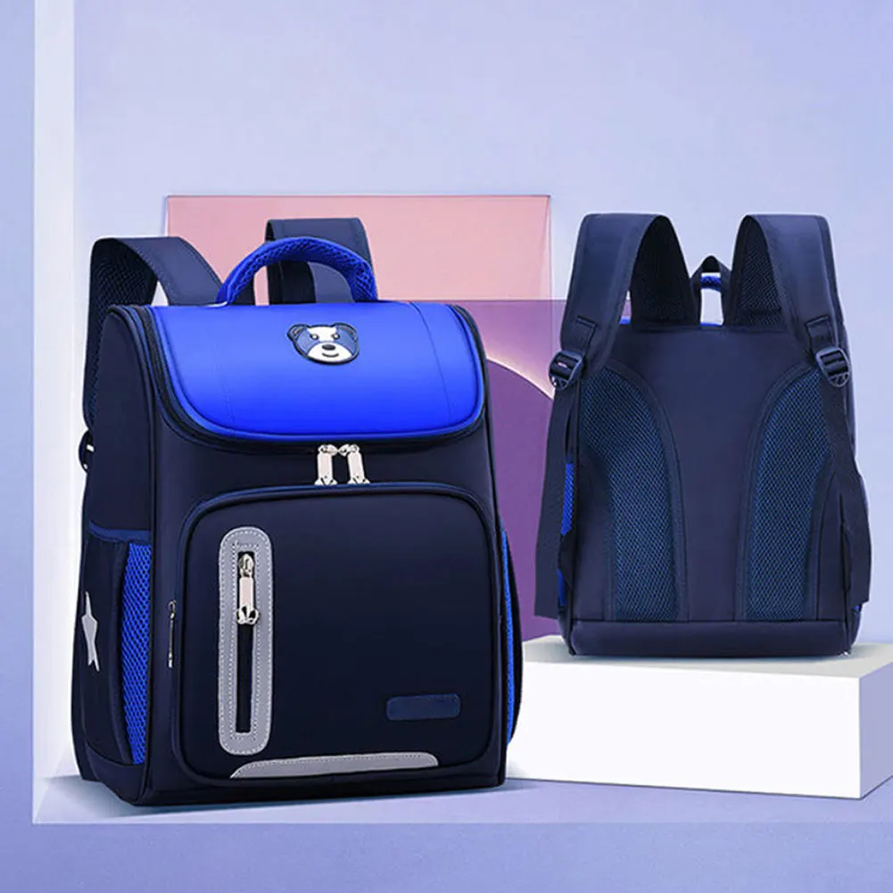 School Bag with Reflective Strips