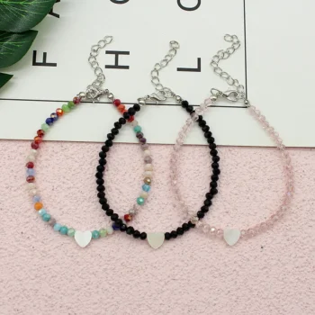 Heart Print Summer Anklet