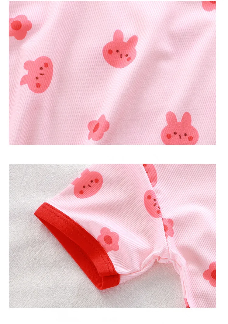 Baby Short Sleeve Pajamas — Image 13