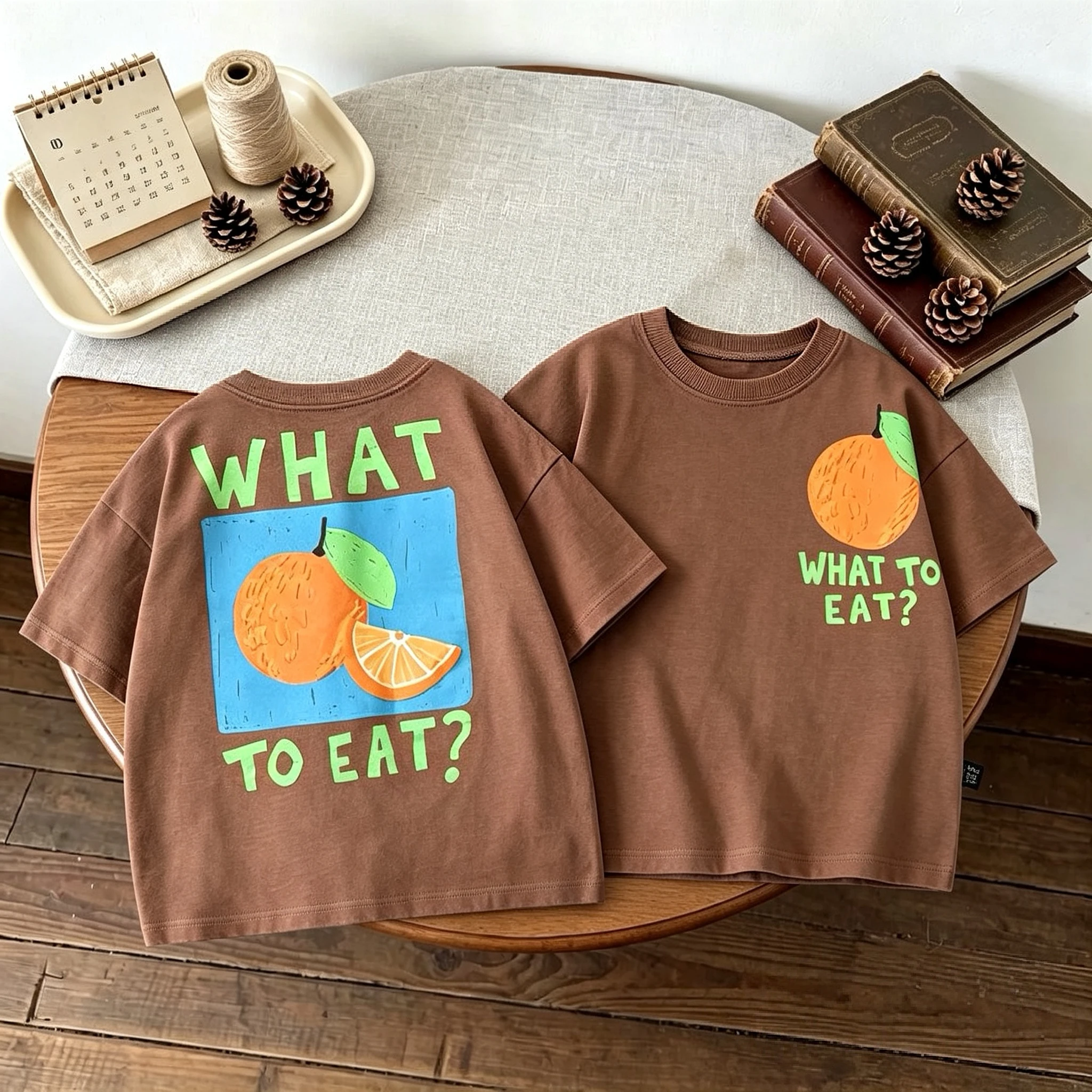 Kids' T-Shirt with Front and Back Print