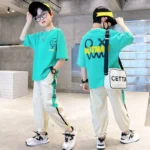 Boys' Cotton Short Sleeve Summer Set — Image 2