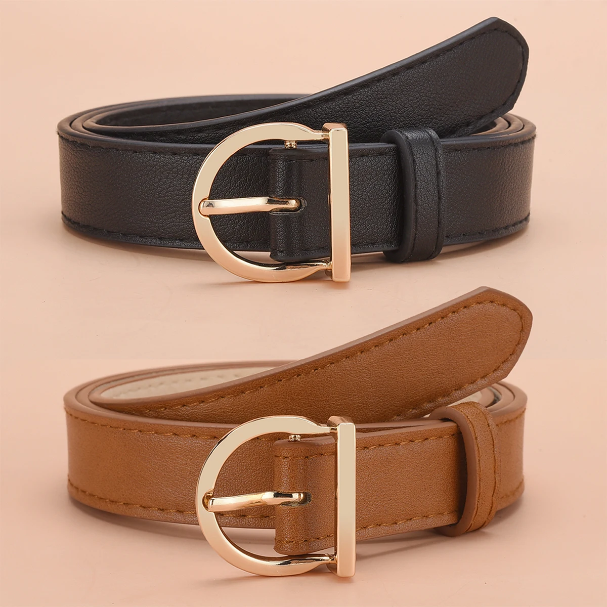 Elegant Solid Belt