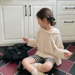 Kids' Solid Color Cotton Summer Shorts — Image 6