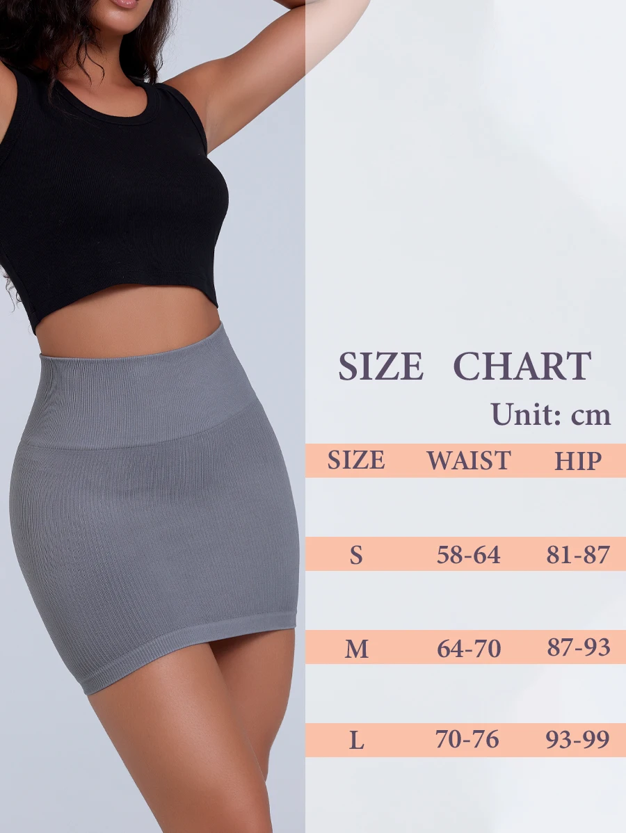 Ribbed High-Waisted Mini Skirt