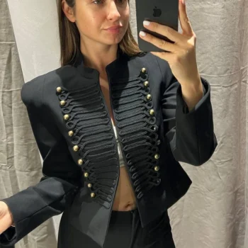 Solid Long Blazer