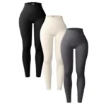 Seamless Knitted High-Waisted Pants