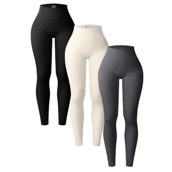 Seamless Knitted High-Waisted Pants