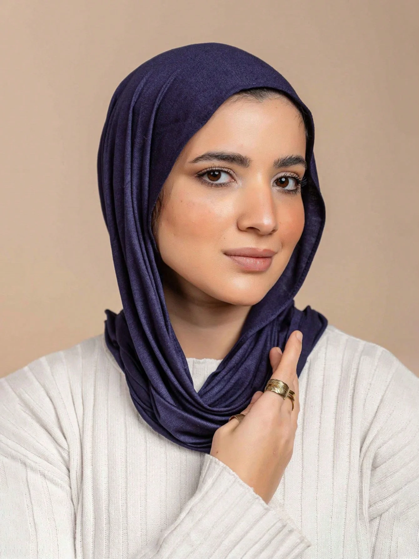 Hijab Underscarf with Criss-Cross Design