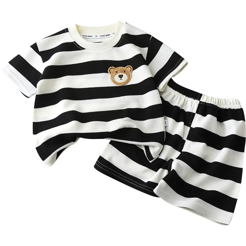 Kids' 2-Piece Set with Short Sleeves and Shorts