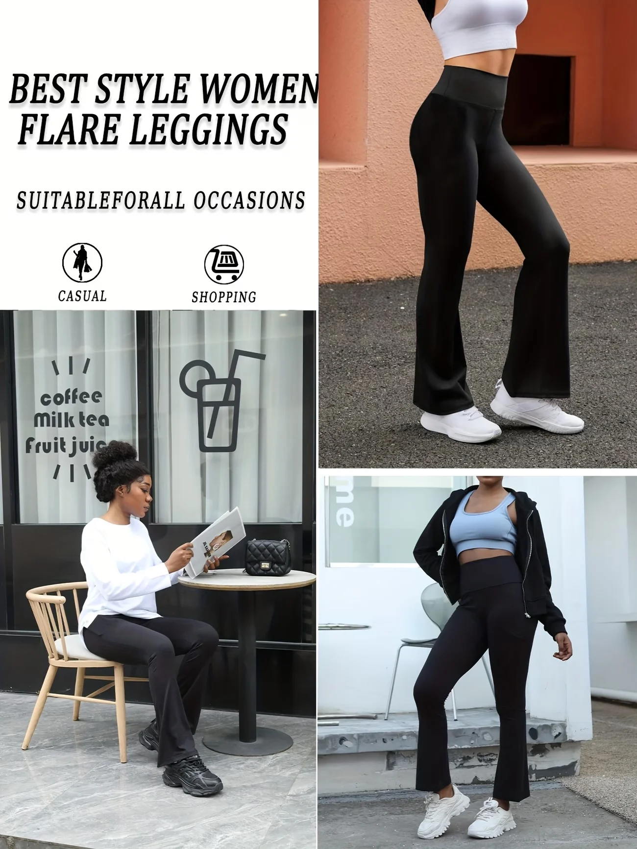 Casual Wide-Leg Pants